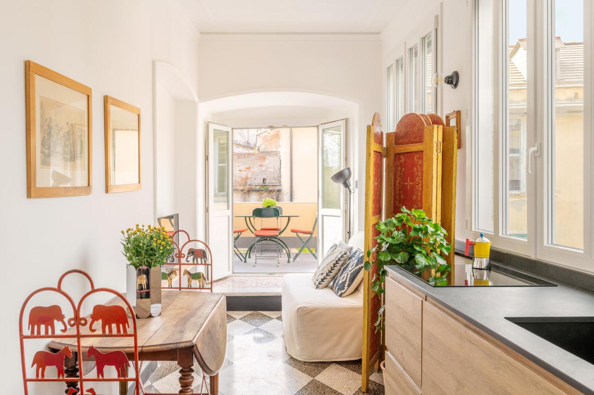 Cosy Apartment With Terrace Cenova Dış mekan fotoğraf
